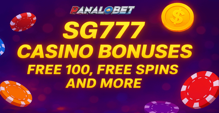 SG777 Casino Bonuses – Free 100, Free Spins and More