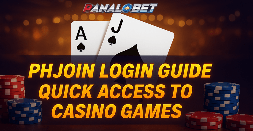 PHJoin Login Guide: Quick Access to Casino Games